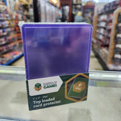 LPG - Top Loaded Card Protector (35 PT) - Pack 25