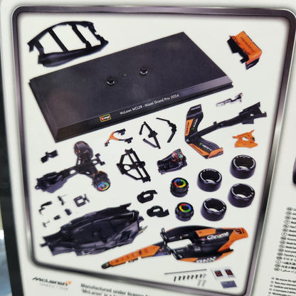 Bburago - 2024 McLaren MCL38 F1 Race Model Kit (Miami GP) - #81 Oscar Piastri