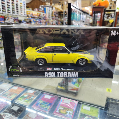 DDA - Holden A9X Torana 308 Factory Car (Yellow) - 1:24 Scale