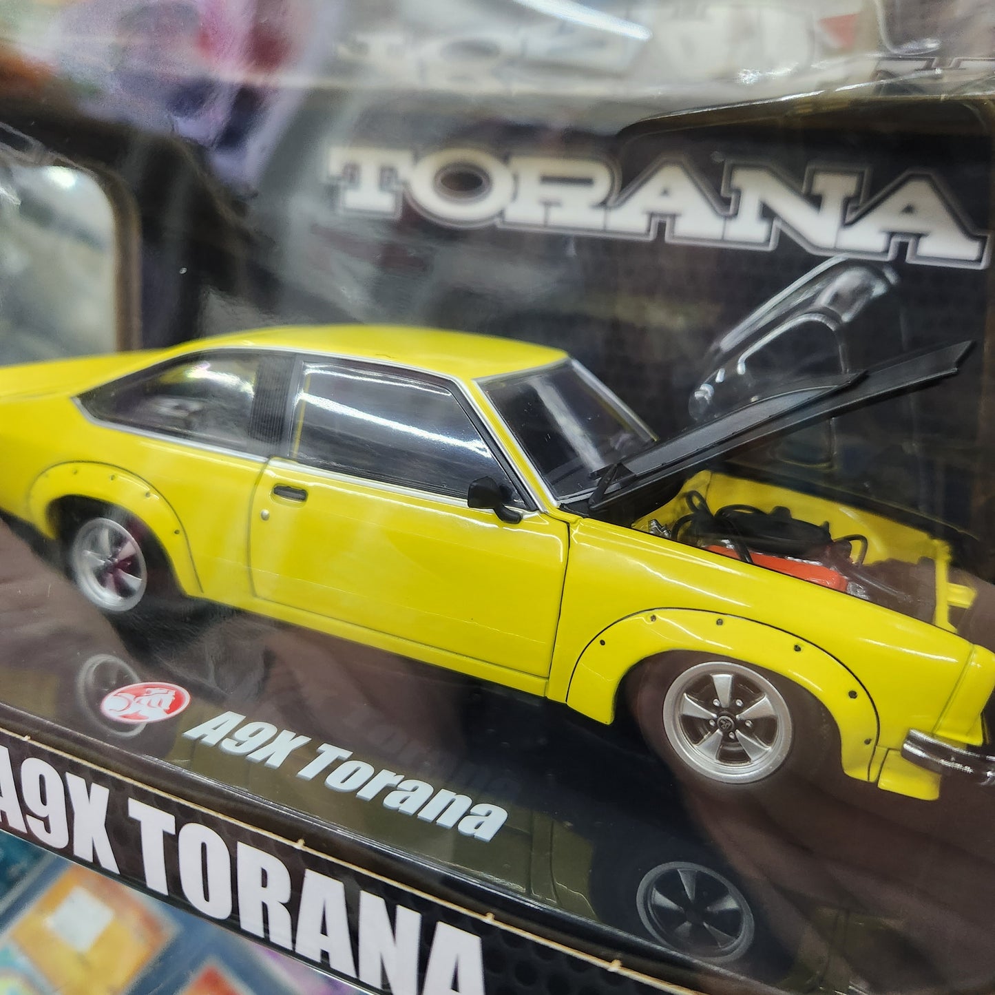 DDA - Holden A9X Torana 308 Factory Car (Yellow) - 1:24 Scale