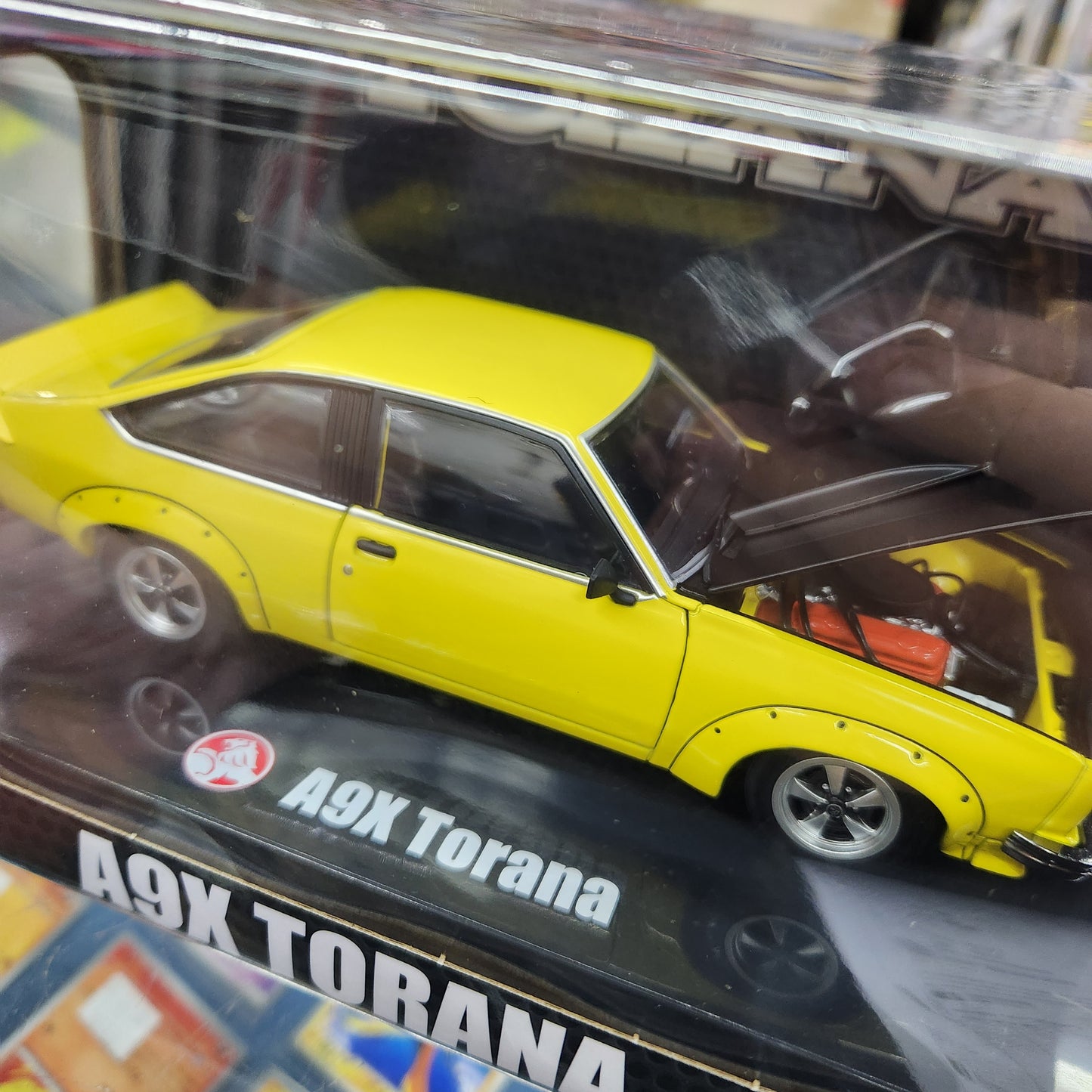 DDA - Holden A9X Torana 308 Factory Car (Yellow) - 1:24 Scale