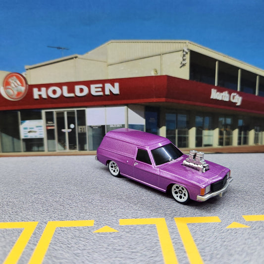 Oz Wheels - RedBellies (R1) - Holden HJ Panel Van 'Blown' (Light Purple) - 1:64 Scale