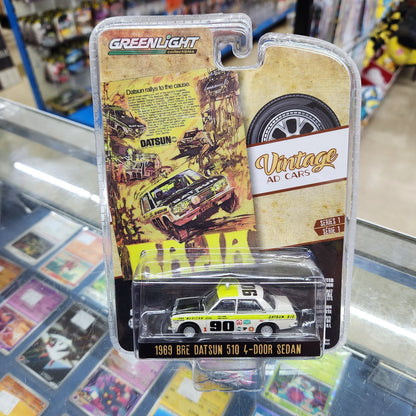 Greenlight - 1969 BRE Datsun 510 (4-Door Sedan) 'Vintage Ad Cars' - 1:64 Scale