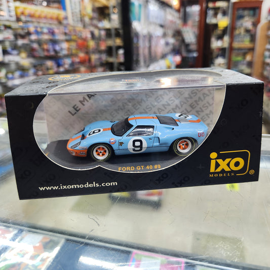 IXO Models - Ford GT40 'Gulf Oil' - 1968 24 Hours of Le Mans - 3 Car Set