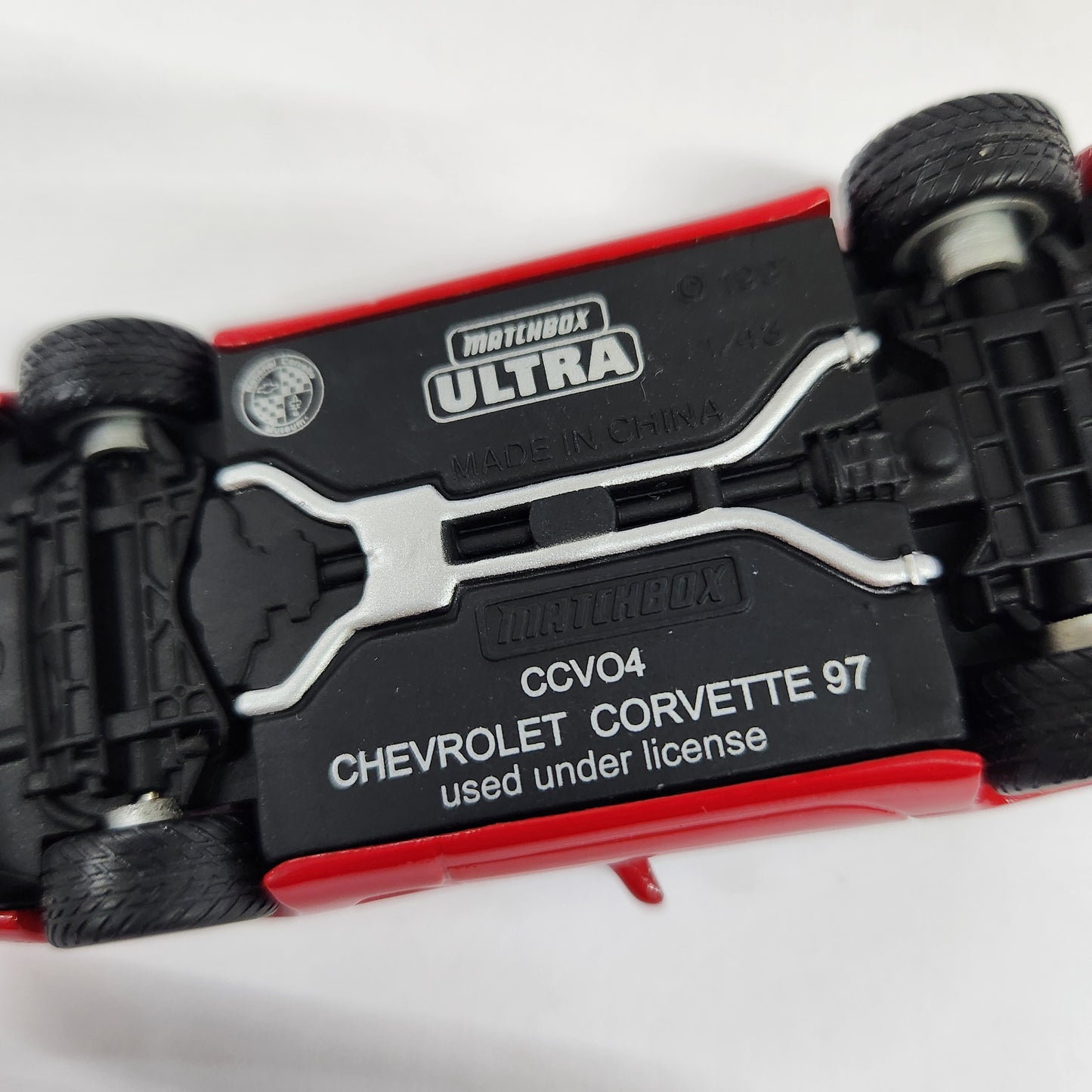Matchbox - Ultra Class - 1997 Corvette (Red) - 1:43 Scale