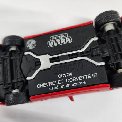 Matchbox - Ultra Class - 1997 Corvette (Red) - 1:43 Scale