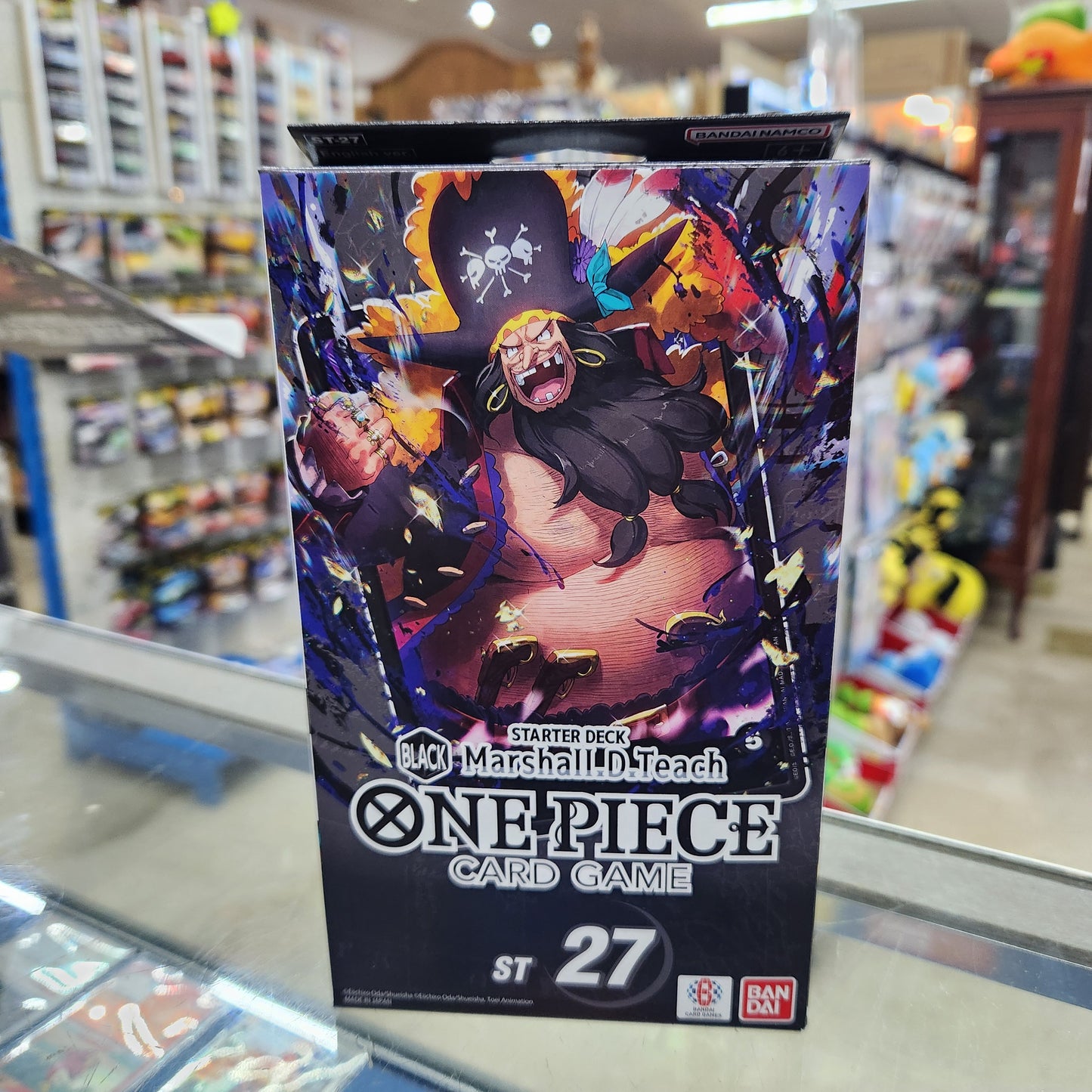 One Piece TCG - Starter Deck [ST-27] - Marshall.D.Teach (Black)