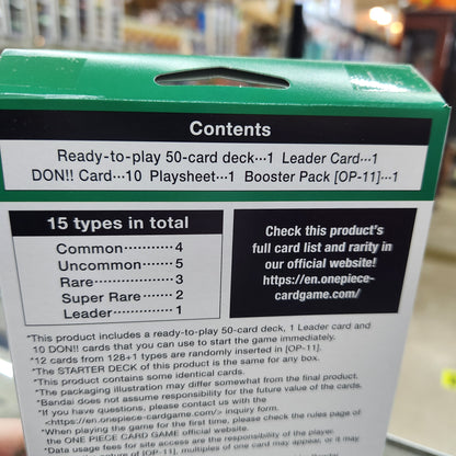 One Piece TCG - Starter Deck [ST-24] - Jewelry Bonney (Green)