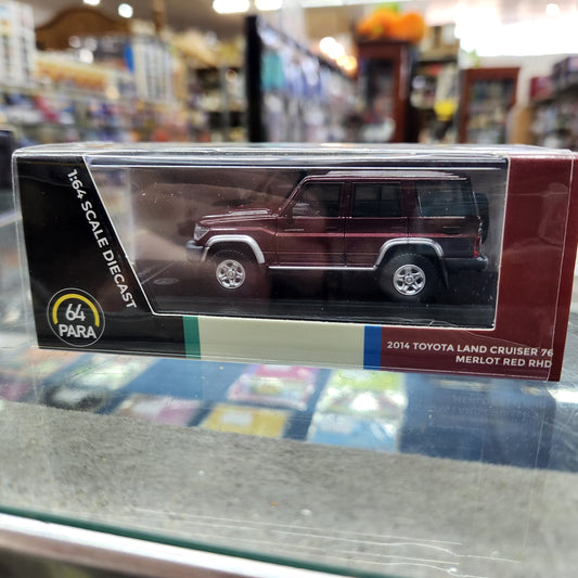 Para64 - Toyota Land Cruiser 76 (Merlot Red) - 1:64 Scale