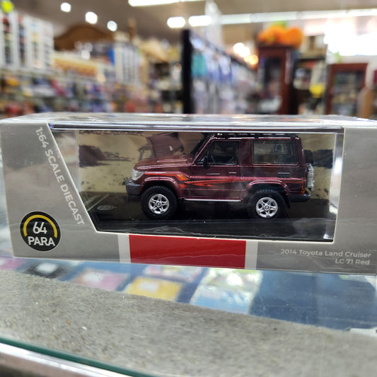 Para64 - 2014 Toyota Land Cruiser 71 (LHD) Red - 1:64 Scale