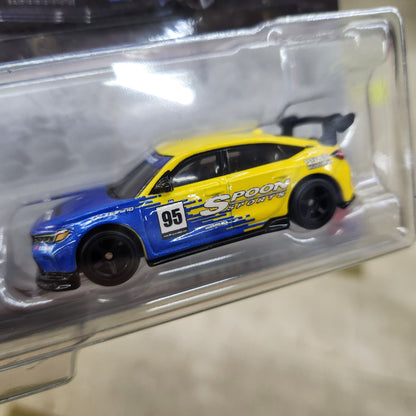 Hot Wheels Premium - Car Culture - 2 Pack - '99 Honda Civic Type R (EK9) & Honda Civic Type R 'Spoon'