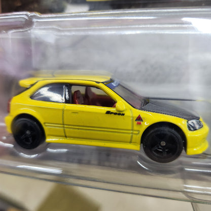 Hot Wheels Premium - Car Culture - 2 Pack - '99 Honda Civic Type R (EK9) & Honda Civic Type R 'Spoon'