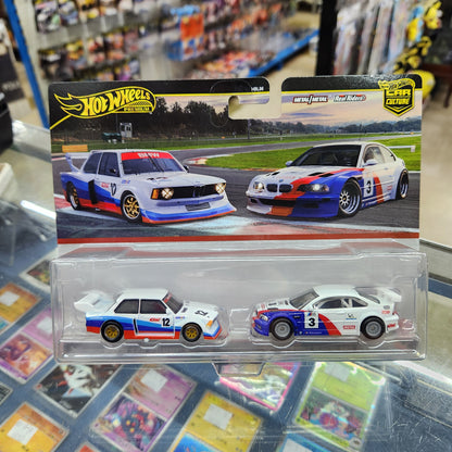 Hot Wheels Premium - Car Culture - 2 Pack - BMW 320 Group 5 & 2001 BMW M3 GTR