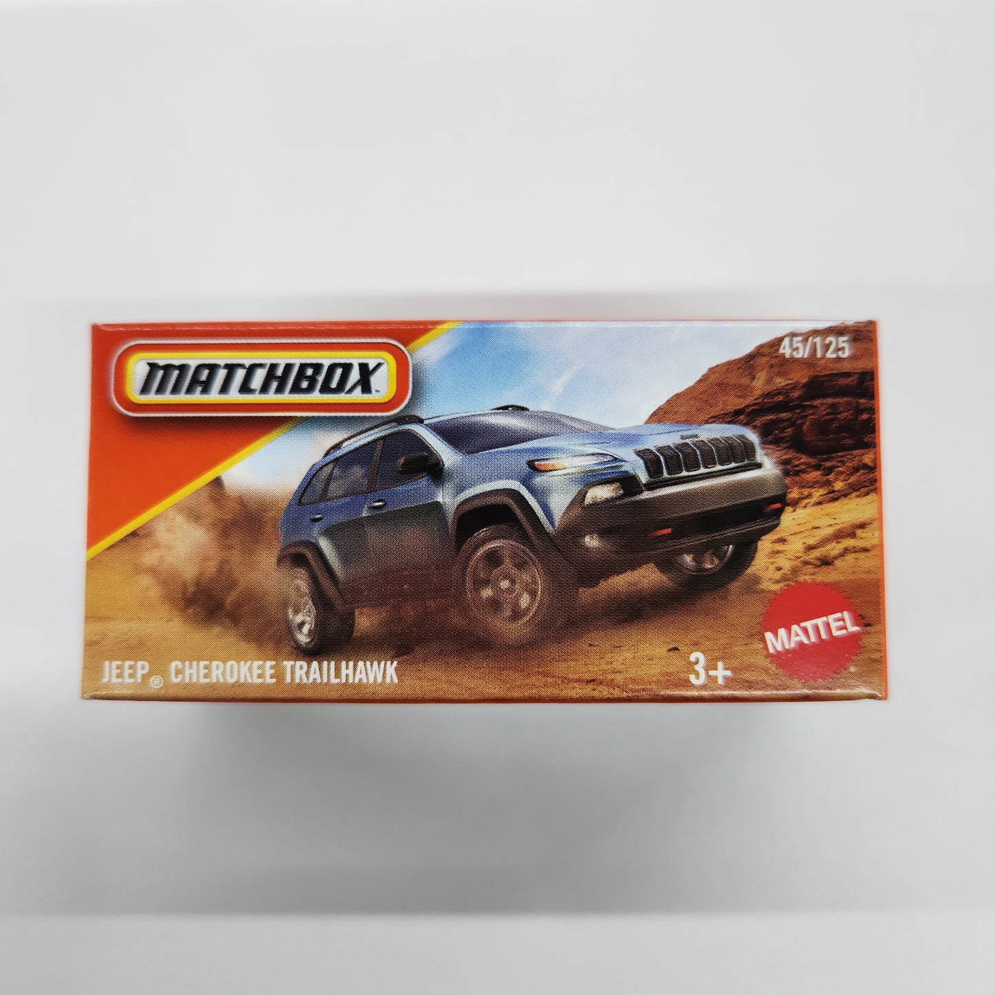Matchbox - 2025 Power Grabs - Jeep Cherokee Trailhawk (Light Blue)