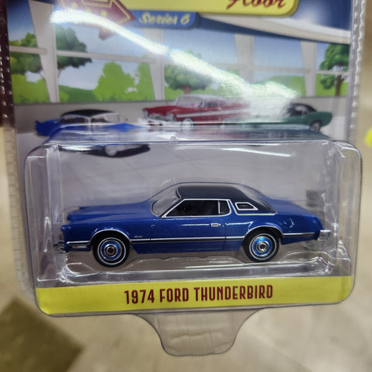Greenlight - 'Showroom Floor' Series 6 - 1974 Ford Thunderbird (Blue Starfire) - 1:64 Scale