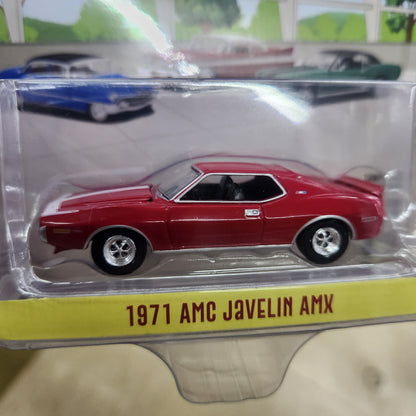 Greenlight - 'Showroom Floor' Series 6 - 1971 AMC Javelin AMX (Matador Red) - 1:64 Scale