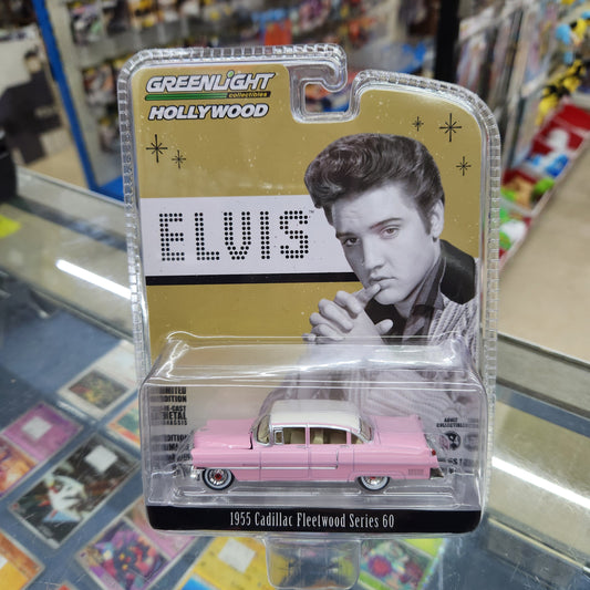 Greenlight - 1955 Cadillac Fleetwood Series 60 'Elvis Presley Pink Cadillac' - 1:64 Scale