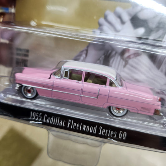 Greenlight - 1955 Cadillac Fleetwood Series 60 'Elvis Presley Pink Cadillac' - 1:64 Scale