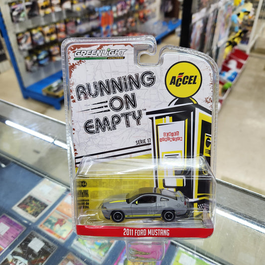 Greenlight - Running On Empty Series 17 - 2011 Ford Mustang 'Holey/Accel Ignition' - 1:64 Scale