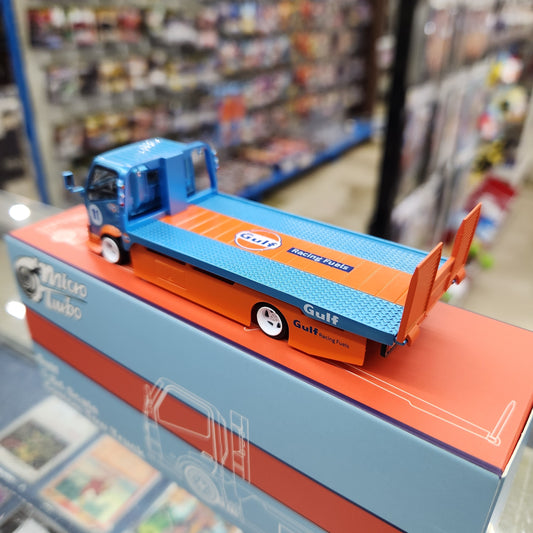 Micro Turbo - Custom Tow Truck 'Gulf' Livery - 1:64 Scale