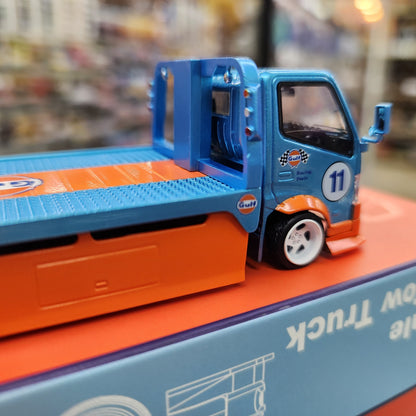 Micro Turbo - Custom Tow Truck 'Gulf' Livery - 1:64 Scale