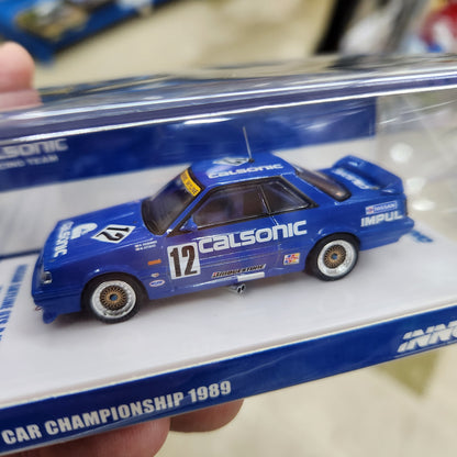 INNO64 - Nissan Skyline GT-R (R31) #12 'Calsonic' JTCC - 1:64 Scale