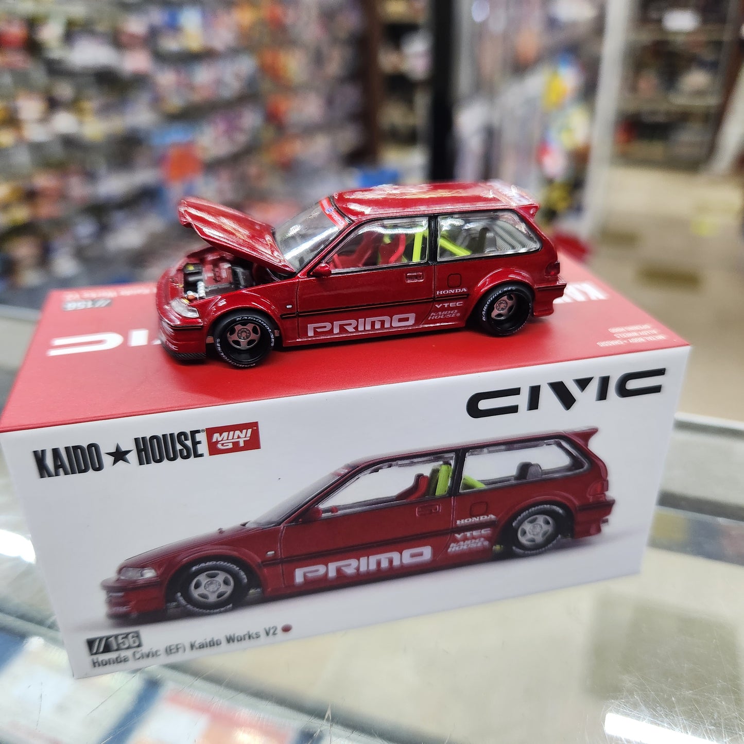 MiniGT - Honda Civic (EF) Kaido Works V2 - 1:64 Scale