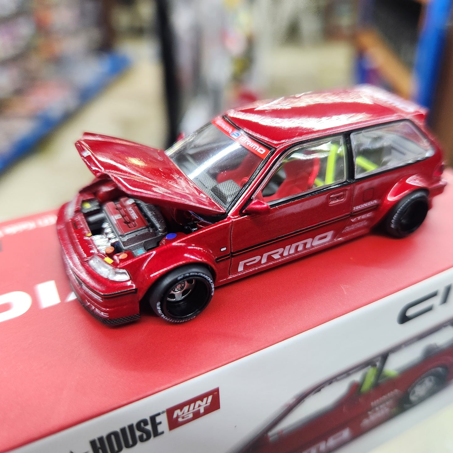 MiniGT - Honda Civic (EF) Kaido Works V2 - 1:64 Scale