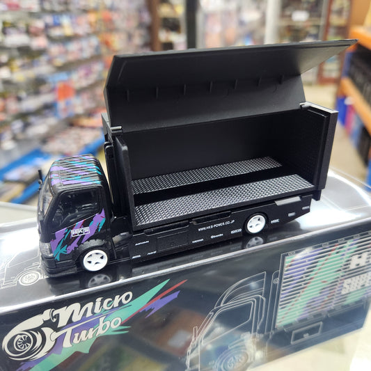 Micro Turbo - Custom Tow Truck (Wing Style) 'HKS Livery' - 1:64 Scale