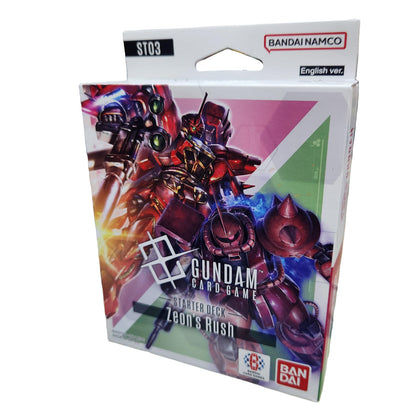 Gundam Card Game - Starter Deck – Zeon's Rush [ST03]