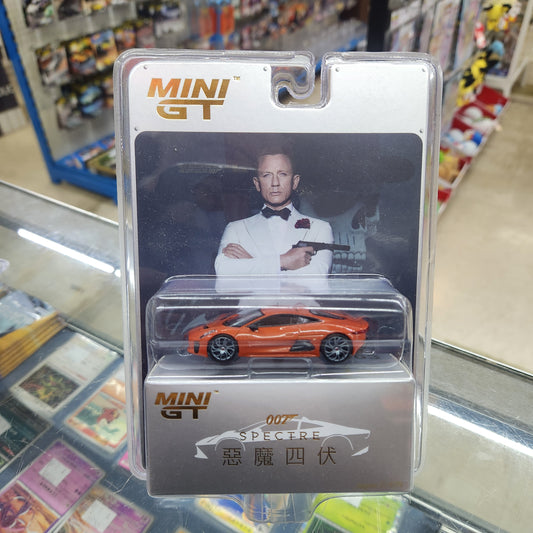 MiniGT - Jaguar C-X75 'Spectre' 007 James Bond Series (Traditional Chinese) - 1:64 Scale