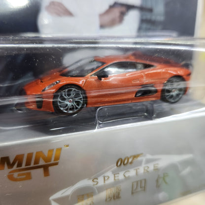 MiniGT - Jaguar C-X75 'Spectre' 007 James Bond Series (Traditional Chinese) - 1:64 Scale