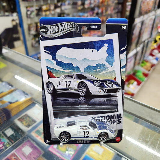 Hot Wheels Silver Series - 'National Icons' - Ford GT40