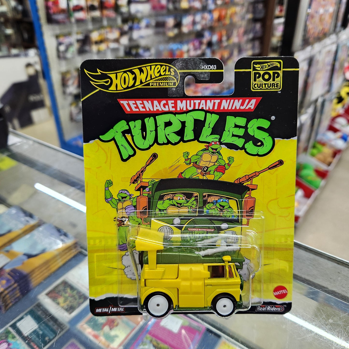Hot Wheels Premium - Pop Culture - Party Wagon 'T.M.N.T'