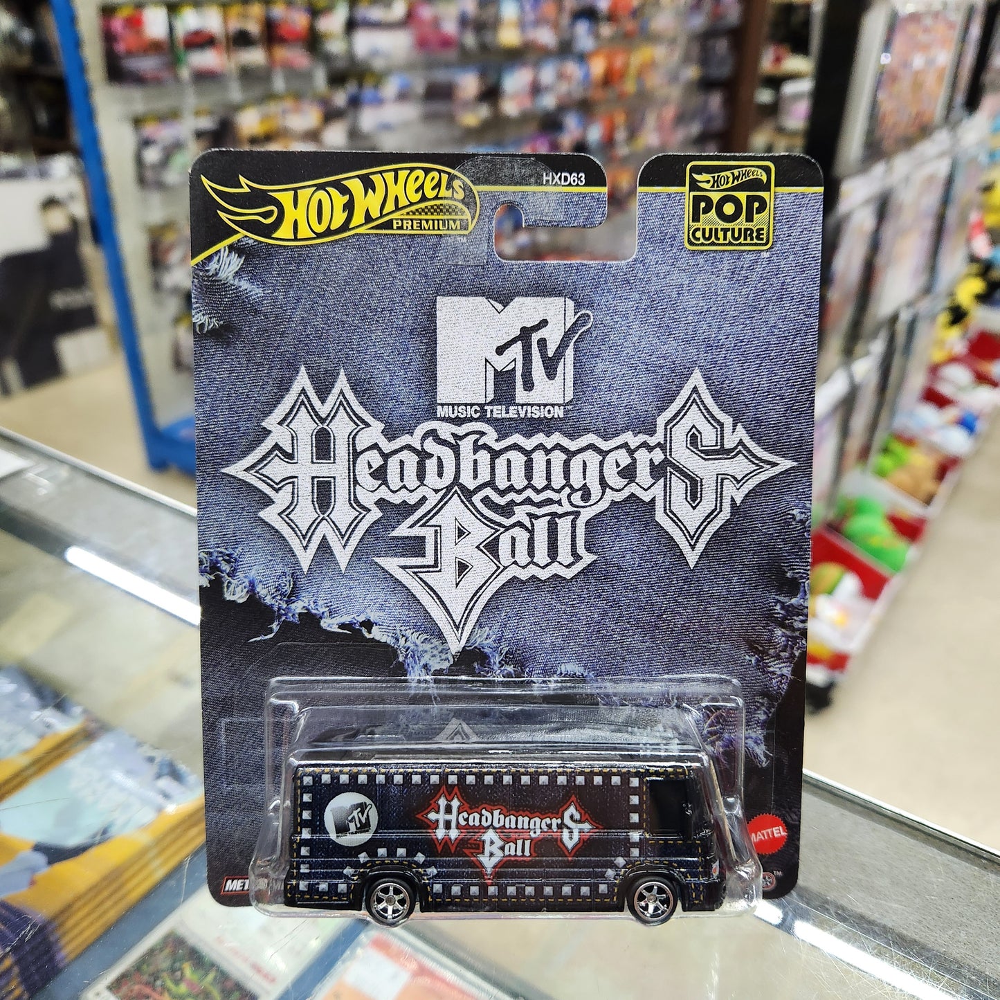 Hot Wheels Premium - Pop Culture - HW Tour Bus 'MTV Headbangers Ball'