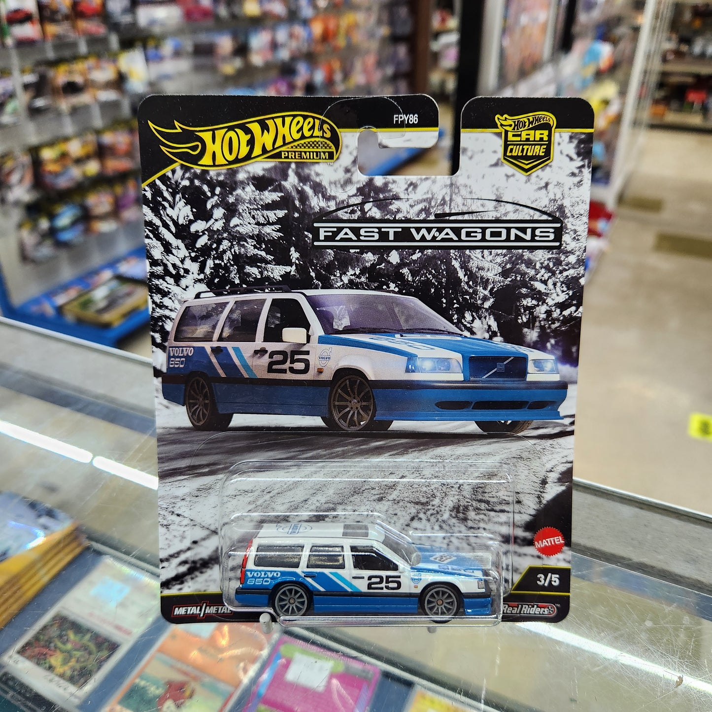 Hot Wheels Premium - Car Culture 'Fast Wagons' - Set of 5