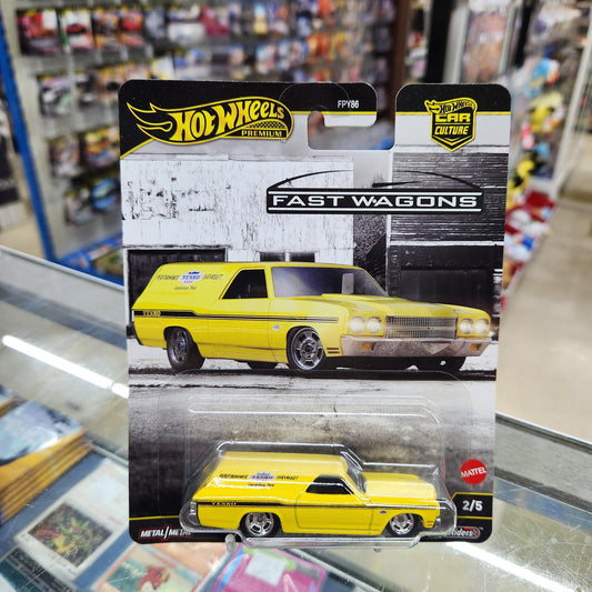 Hot Wheels Premium - Car Culture 'Fast Wagons' - '70 Chevelle SS Wagon