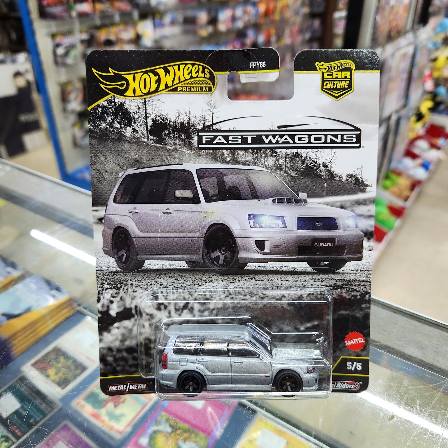 Hot Wheels Premium - Car Culture 'Fast Wagons' - Set of 5