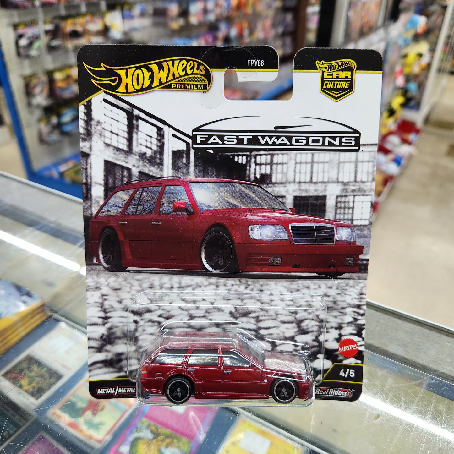 Hot Wheels Premium - Car Culture 'Fast Wagons' - Mercedes-Benz AMG E-36 Estate