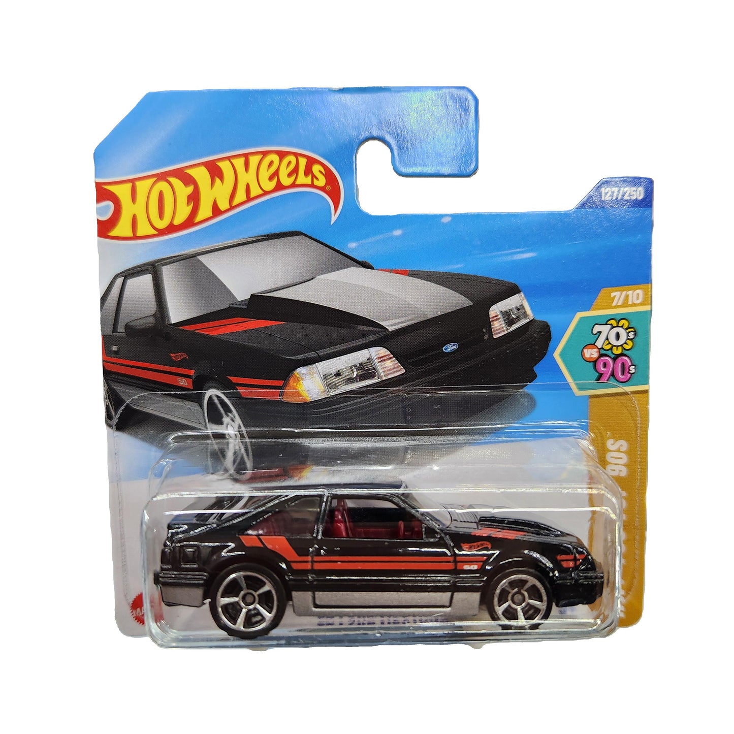 Hot Wheels - '92 Ford Mustang - Short Card