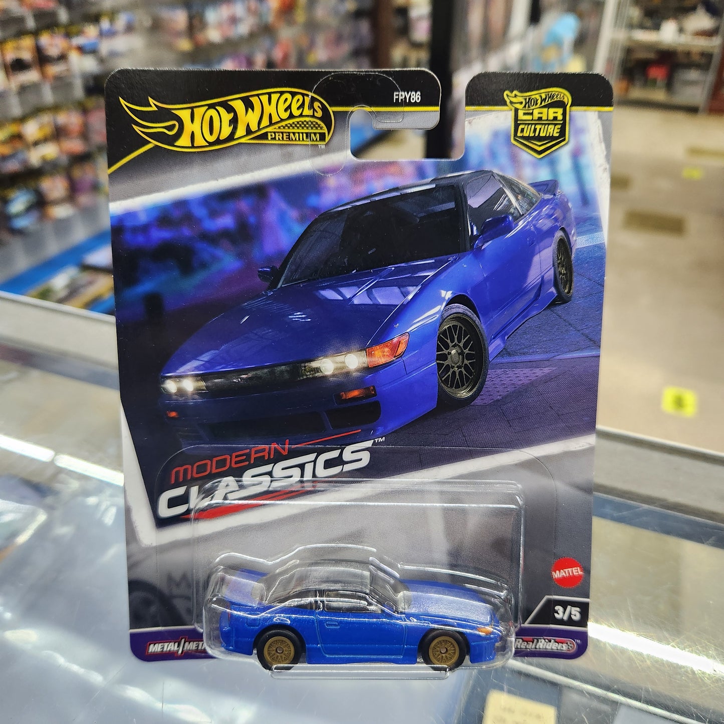 Hot Wheels Premium - Car Culture 'Modern Classics' - Nissan SilEighty 180SX