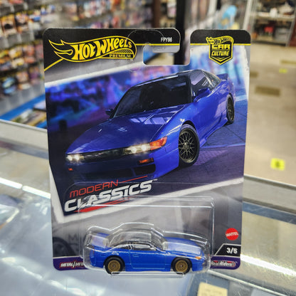 Hot Wheels Premium - Car Culture 'Modern Classics' - Nissan SilEighty 180SX