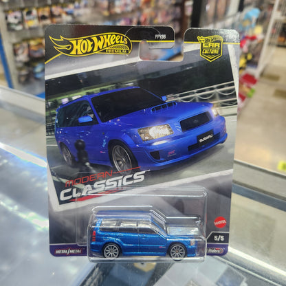Hot Wheels Premium - Car Culture 'Modern Classics' - Subaru Forester STI (Blue)