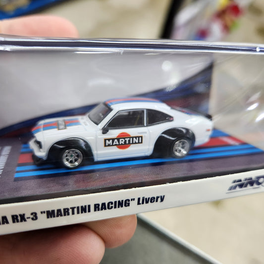 INNO64 - Mazda RX-3 Savanna 'Martini Racing' - 1:64 Scale