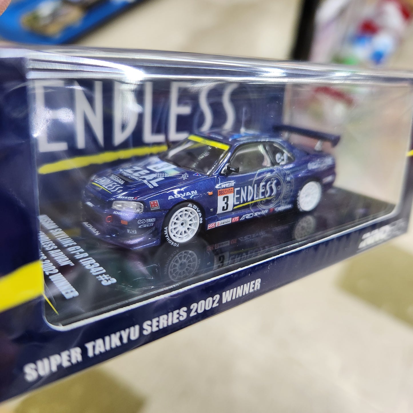 INNO64 - Nissan Skyline GT-R (R34) #3 'Endless Advan' Super Series Winner