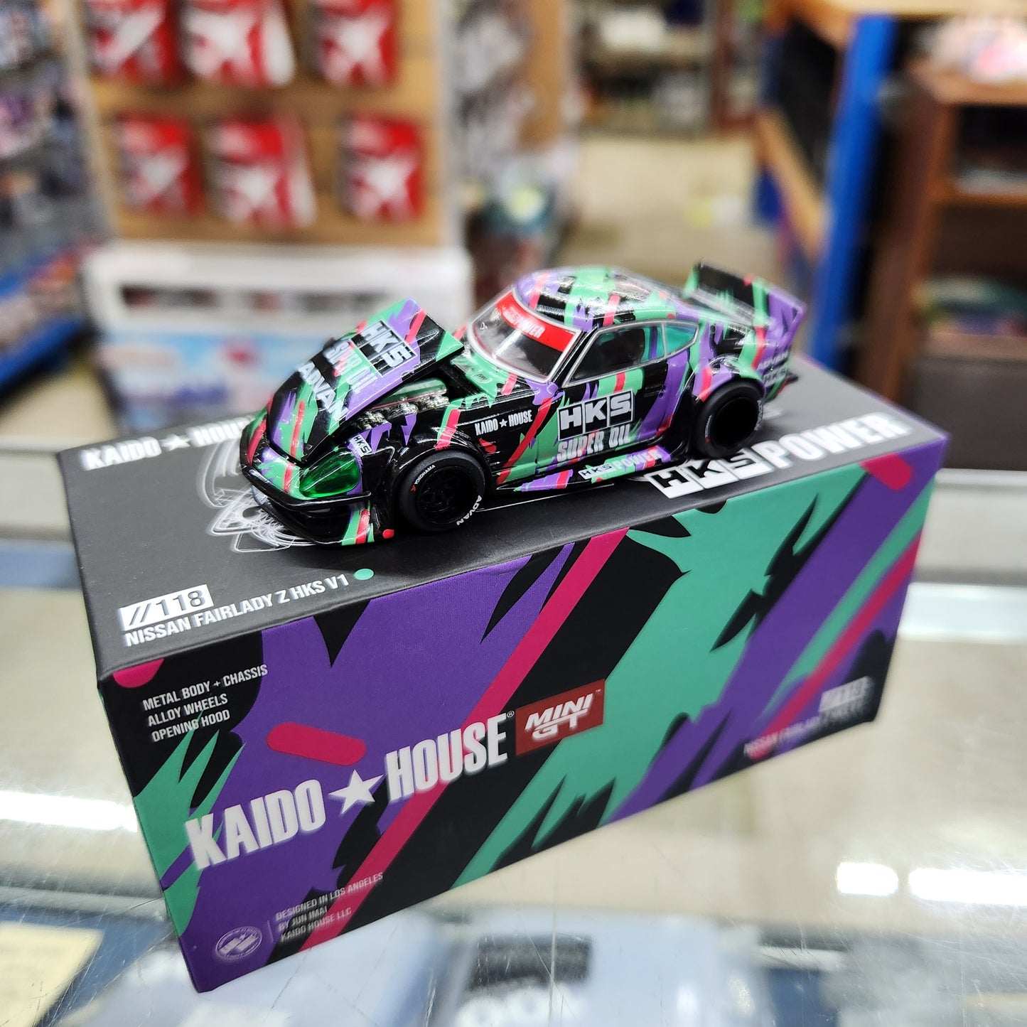 MiniGT - Kaido House Nissan Fairlady Z 'HKS'
