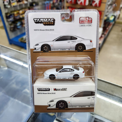 Tarmac Works - Vertex Nissan Silvia (S15) 'Lamley White Metallic'