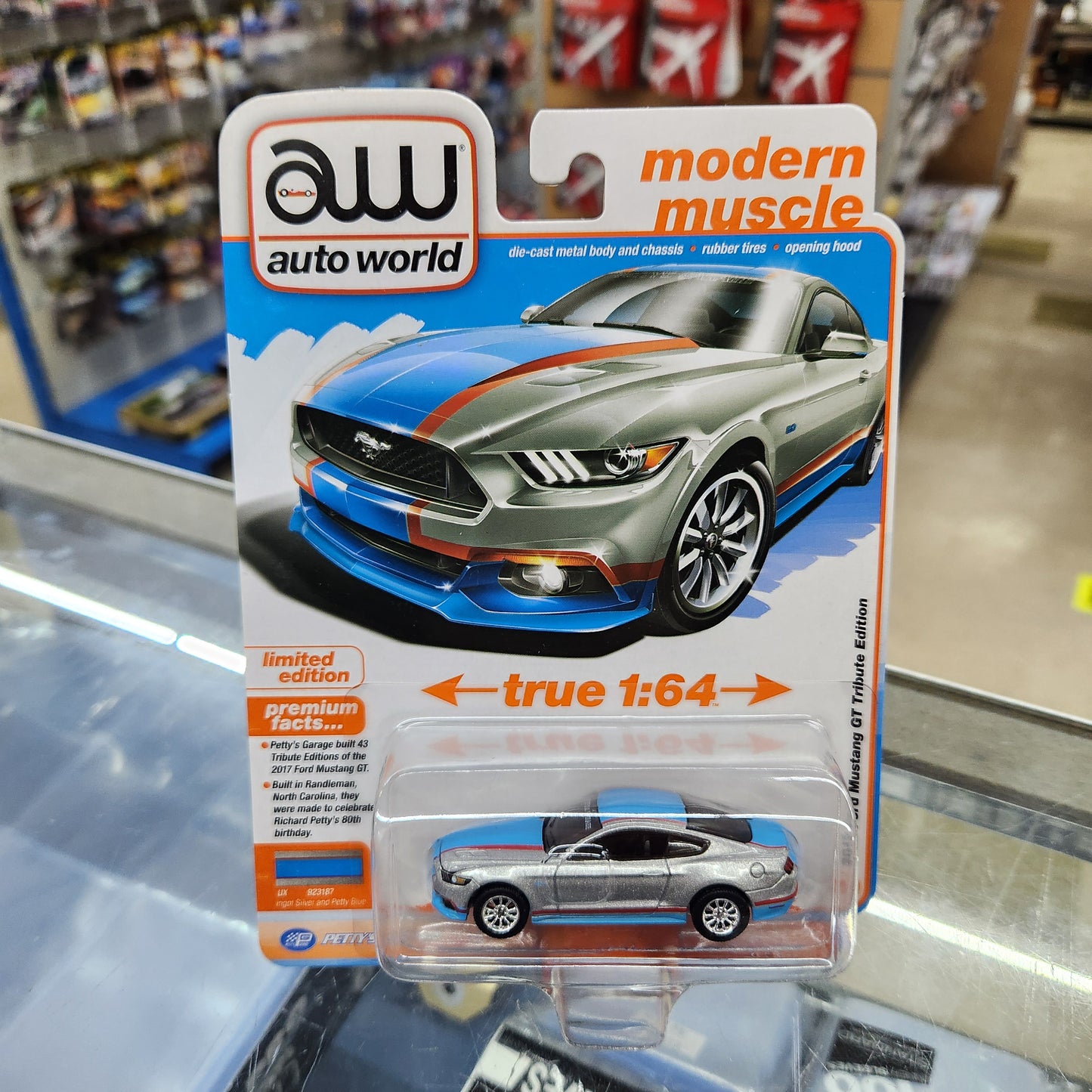 Auto World - 2024 R3 Vers. A Premium Series - 2017 Ford Mustang GT Tribute Edition