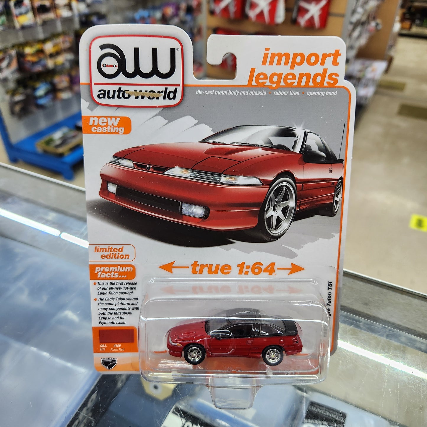 Auto World - 2024 R3 Vers. A Premium Series - 1990 Eagle Talon TSi