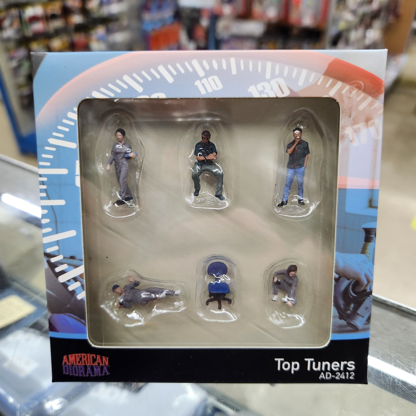 American Diorama - Diecast Figures 'Top Tuners' Set - 1:64 Scale